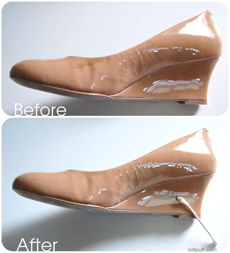 how to clean fake patent leather shoes|remove marks from patent leather.